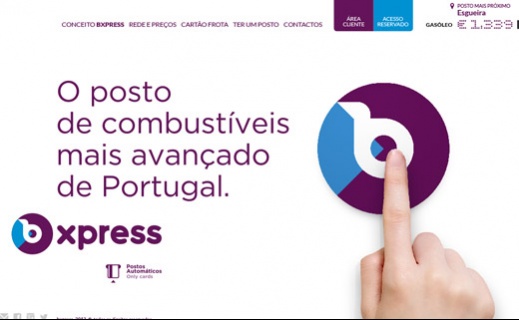 Página da Frente da Bxpress